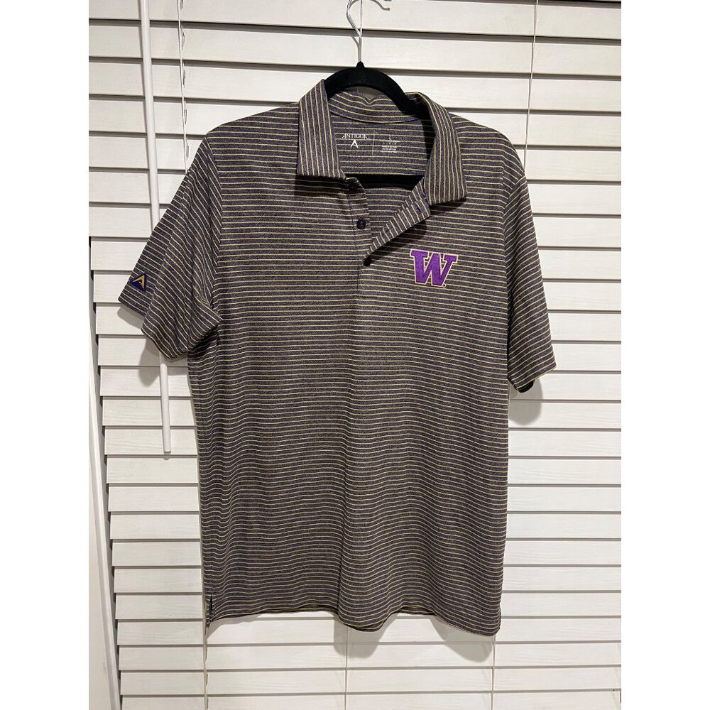Antigua Washington‎ Huskies Long Sleeve Shirt - Size L